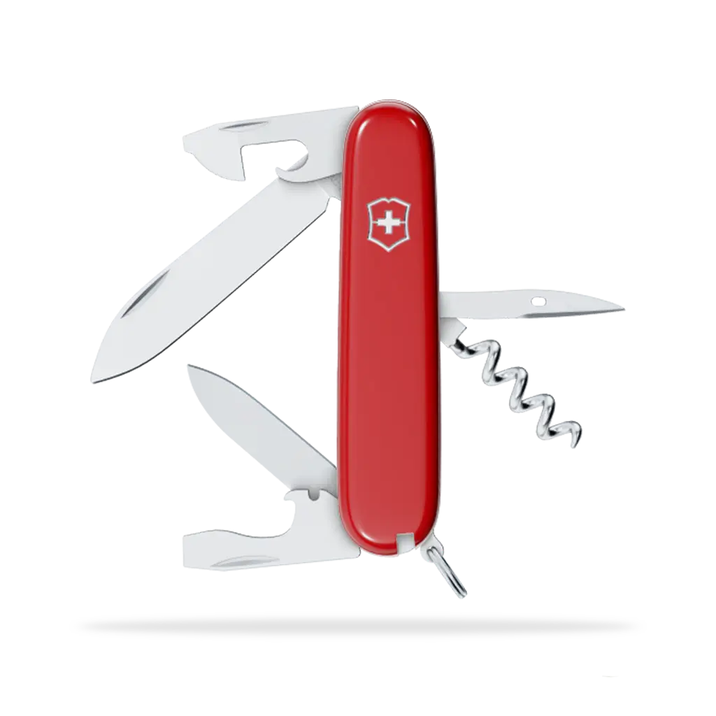 Victorinox Spartan Taschenmesser 1.3603 Rot Vorderseite Offen
