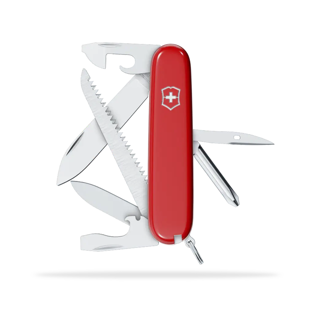 Victorinox-1.4613-Hiker-Front-91mm-Offen-Rot