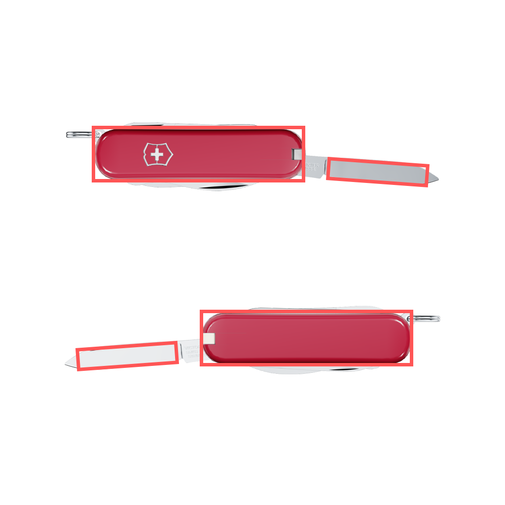 Victorinox Rambler Taschenmesser 0.6363 Druckbereiche