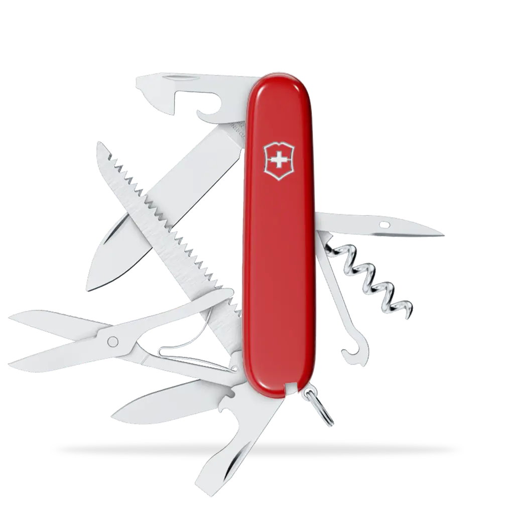Victorinox-1.3713-Huntsman-Front-91mm-Offen-Rot