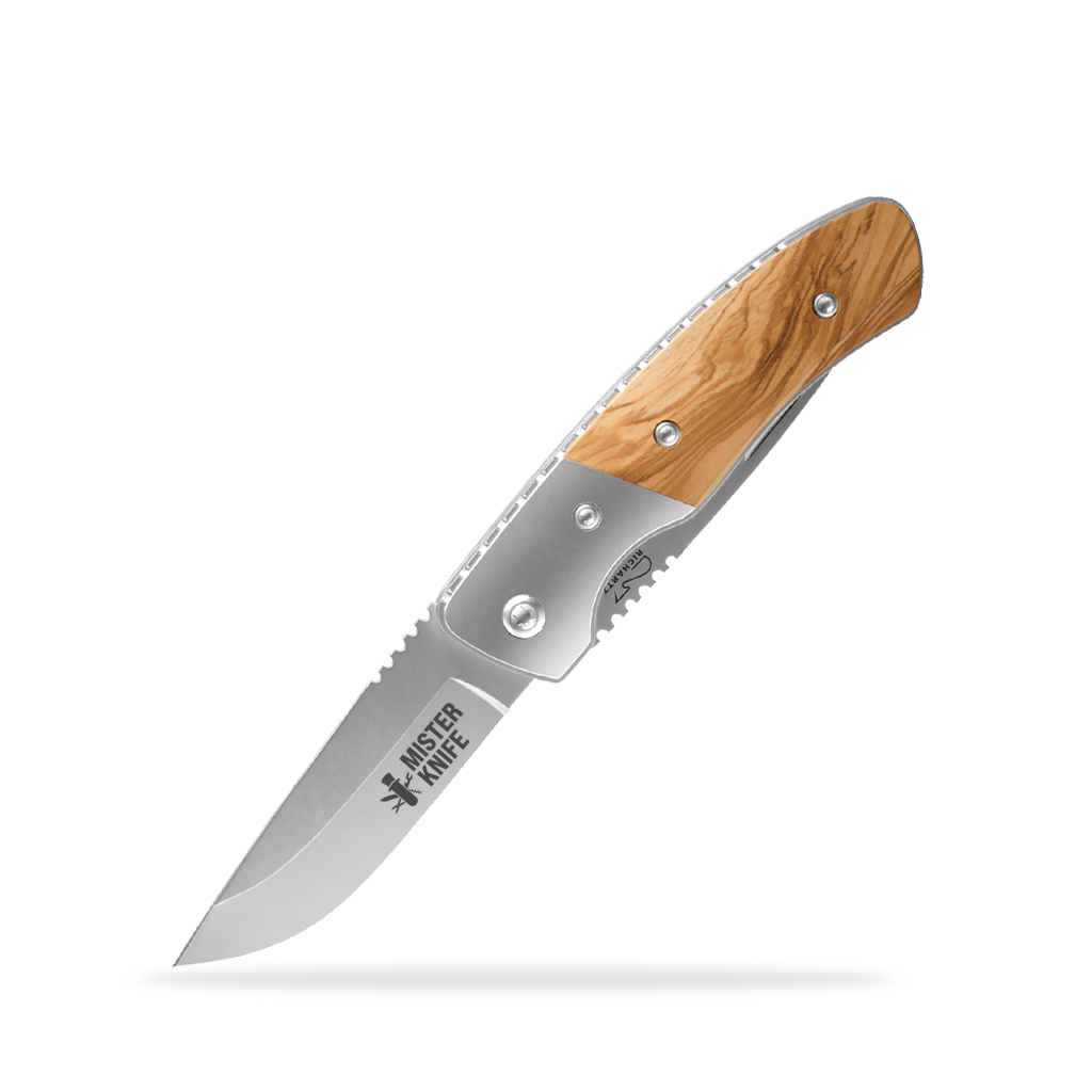 RICHARTZ LEO picknick olive Taschenmesser bei Mister Knife gravieren lassen